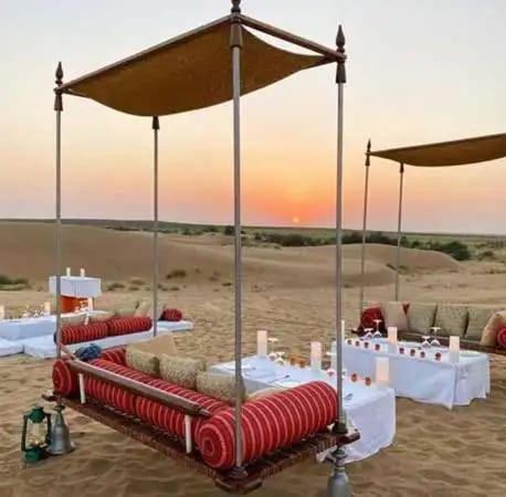 Khamma Ghani Resort With Pool Jaisalmer Bagian luar foto