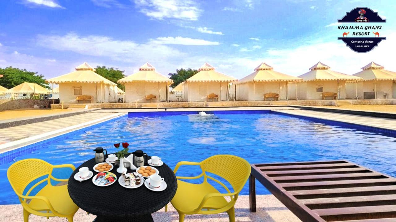 Khamma Ghani Resort With Pool Jaisalmer Bagian luar foto